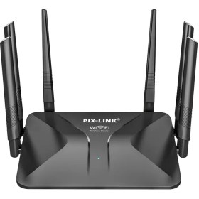 Resim PiX-LiNK LV-WR50Q 300Mbps 6 Anten Wireless-N Wireless Internet Ap Home WiFi Router 