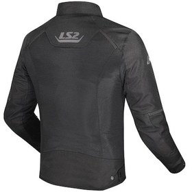 Resim Ls2 Breeze Yazlık Fileli Mont Siyah 