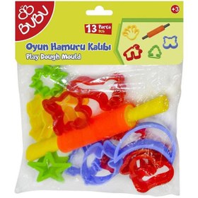 Resim Bu-Bu Oyun Hamuru Kalıbı Merdaneli 13 Parça BUBU-HK0011 