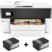 Resim Hp Officejet Pro 7740 Geniş Format All-In-One A3 Yazıcı (Kartuş Hediyeli) 