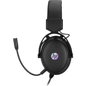 Resim Hp DHE-8005 Kablolu Mikrofonlu LED Oyuncu Kulaklığı 
