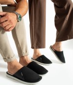 Resim Special Action Unisex Kadife Deri Detaylı EVA Kaymaz Taban Rahat Hafif Ev Terliği 