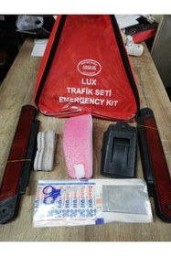 Resim CARSESUAR Tüv Uyumlu 4 Yıl Yangın Söndürme Cihazlı Trafik Seti 