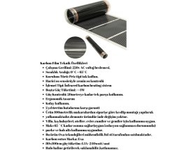 Resim Oxa Halı Altı Isıtıcı Karbon Film Zaman Ayarlı Termostatlı 1.kalite 