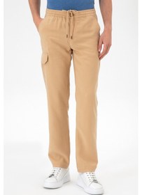 Resim U.s. Polo Assn. Erkek Camel Pantolon Kanvas-chino 50300441-vr015 Camel 