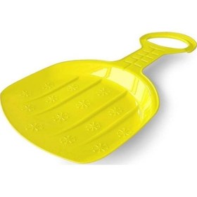 Resim Avec Zero Kürek Tasarımlı Sarı Kar Kızağı 