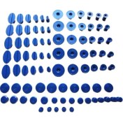 Resim Internet 90 Adet Çektirme Tırnakları Boyasız Göçük Onarım Tırnakları Küçük Dent Için Tutkal Çekme Tırnakları Kiti (Yurt Dışından) 