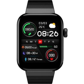 Resim Xiaomi Mibro Watch T1 1. 6 Inç Amoled Hd Ekran 2 Atm Sesli Görüşme Özellikli Akıllı Saat Siyah 