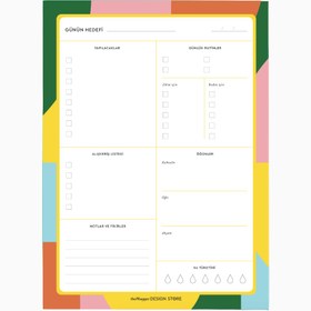 Resim Notepad Günlük - Çok Renkli 