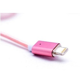 Resim Xemu Siyah Metal Manyetic Uçlu Lightning Usb Kablo 