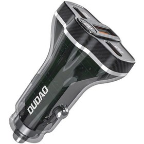 Resim Dudao R78 Pd Qc Hızlı Şarj Usb + Çift Tip-c Çakmak Araç Şarj Cihazı 