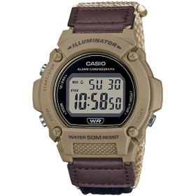 Resim Casio W-219hb-5avdf Kol Saati Rose Gold 