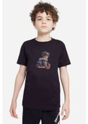 Resim Point Blank Baskılı Unisex Çocuk Siyah T-Shirt 