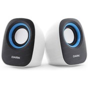 Resim Pazarcan Dark Dk-Ac-Sp100 1+1 Multimedya Usb Speaker Beyaz 