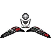 Resim GP Kompozit Ducati Multistrada 1200 S 2015-2018 Uyumlu Tank Pad Seti Beyaz 