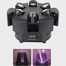 Resim DJ Pro WR-6 6 Head 6x20 Watt RGBW 4in1 Moving Head Robot Işık 