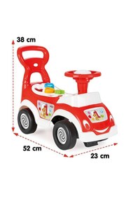 Resim PİLSAN Pilsan Bultaklı Ilk Arabam Kırmızı - Bebek Yürüme Yardımcısı 