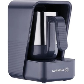 Resim KORKMAZ Moderna GriSatin Kahve Makinesi A863-01 