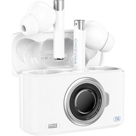 Resim Xindoker Onıkuma T18 Kablosuz Bluetooth Kulaklık - Hifi Ses, 46 Saat Çalma Süresi, Dokunmatik Kontrol, Oyun Ve Müzik Modu 