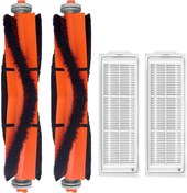 Resim Xiaomi Mop 2 Pro (MJST1SHW) Uyumlu Ana Fırça ve Filtre-4 Parça 