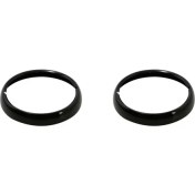 Resim Explosion1 2x Motosiklet Siyah 7 Inç Far Döşeme Halkası Tur Touring Için Electra Glide Street Glide Road King (Yurt Dışından) 