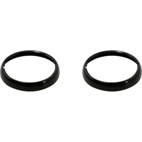 Resim Explosion1 2x Motosiklet Siyah 7 Inç Far Döşeme Halkası Tur Touring Için Electra Glide Street Glide Road King (Yurt Dışından) 