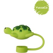 Resim YuccaCo Accessorize Your Life Termos Uyumlu Pipet Tıpası SeaLife Deniz Kaplumbağası Caretta 