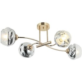 Resim Lucea Foma 4'lü Altın Plafonyer 4xe27 Diğer 