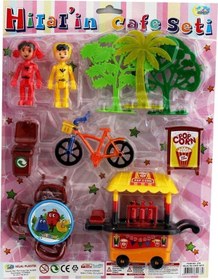 Resim Kartela Hilalin Cafe Seti Oyuncak 