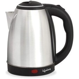 Resim Lifelong 1.5L 1500W Stainless Steel Electric Kettle, Over-Heating Safety Protection, LLEK15, Silver 