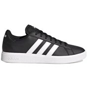 Resim GW9251 Adidas Grand Court Base 2.0 Erkek Spor Ayakkabı CBLACK/FTW Siyah - Beyaz 