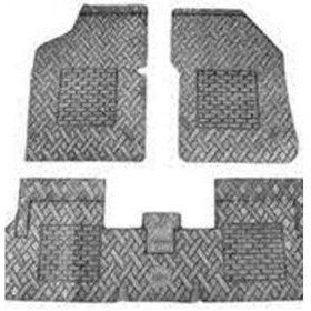 Resim PASPAS DEKORATIF BEZSIZ KAUCUK TIP (2 ON+1 ARKA)RULO SIYAH TEMPRA 