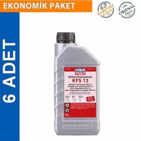 Resim Liqui Moly Radyatör Antifrizi Kırmızı Kfs 13 1 Lt 6 Adet 21139 