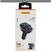 Resim Carboon Fm Transmitter - MS-C36 Premium 30W Üç Girişli 5.0 Bluetooth Fm Transmitter - Çakmaklıktan Müzik Dinleme 