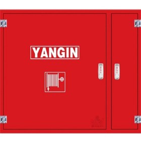 Resim ünalgrup Bina Içi Tüp Bölmeli Yangın Dolabı-20 Metre Camsız 