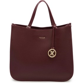 Resim Tergan Bordo Hakiki Deri Kadın Çapraz Askılı Çanta - S25K1BC80455-M71 