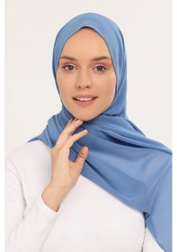 Resim Altobeh Hazır Lüks Pratik Hijablı Şifon Şal Kot 