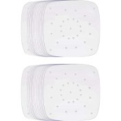Resim Augusts Hava Fritöz Parşömen Kağıt Gömlekleri (9x9 Inç) 200 Adet Büyük Uyumlu Xxl Philips, Nuwave Brio, Chefman Hava Fritöz Fırını (Yurt Dışından) 