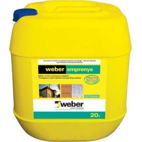 Resim Weber Emprenye 20 Lt Şeffaf Su Itici Yalıtım Malzemesi 