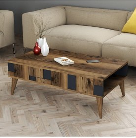 Resim Variant Madrid Orta Sehpa - Ceviz / Antrasit 