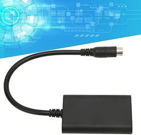Resim ciciglow HDMI Adaptör Dönüştürücü, Saturn SS Arayüzü için, USB 5V 1080P HD 4:3 16:9 En Boy Oranı Saturn için Tak ve Çalıştır Oyun Konsolu Yükseltici 