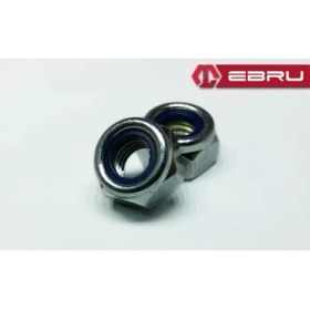 Resim Hsc Bilişim Ebru Altıköşe Fiberli Somun M6 - 100 Adet 