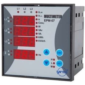 Resim Entes Epm-4a-72 72x72 220vac T/i Elektronik Ampermetre M0003 