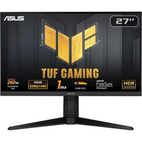 Resim Hepta Collection TUF GAMING VG27AQML1A 27 HDR400 GAMING 2K IPS FREESYNC VE G-SYNC UYUMLU 2560x1440 1MS 260HZ DP HDMI 