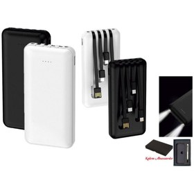 Resim PromBank Plastik Kasa Led Fener Powerbank 10000 Mah 