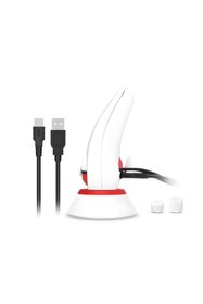 Resim YUES Switch Poke Ball Aksesuar Seti | Poke Ball Uyumlu Şarj Standı, Kaymaz Taban 