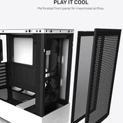 Resim NZXT H5 Flow Edition ATX Mid Tower Chassis All Beyaz Diğer