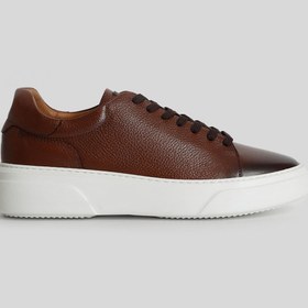 Resim Lufian 111230187 Tommy Casual Deri Erkek Sneaker Ayakkabı Taba 