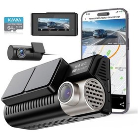 Resim True 4k Dash Cam Ön Ve Arka, 2160p, Aı-ıps Gece Görüşü, Gps, 24 Saat Park Modu 
