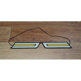 Resim Ducki 18Cm Slim Ledli Gündüz Farı Drl+ Sinyalli Led Işık 
